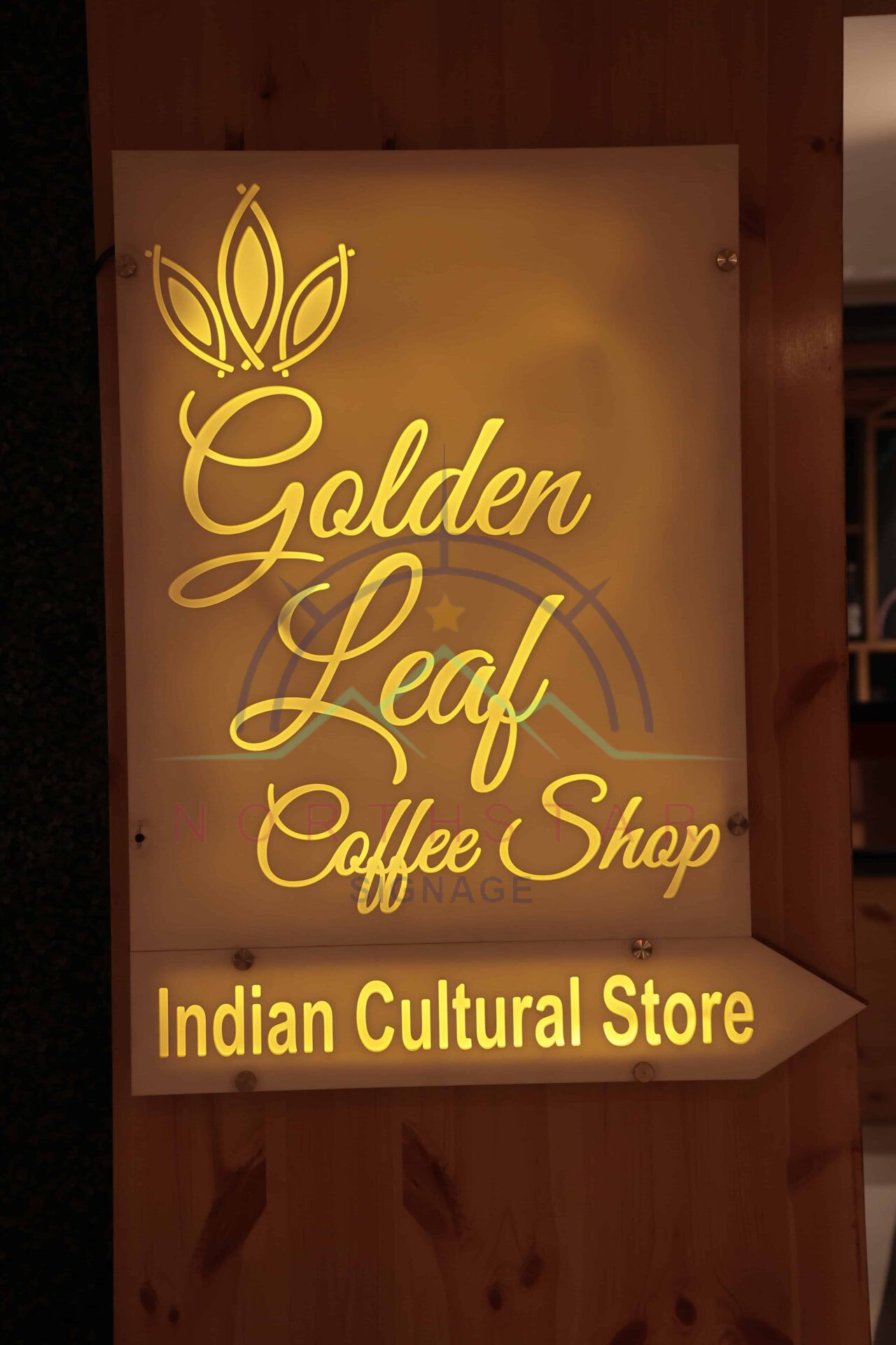 Golden-leaf-nameplate