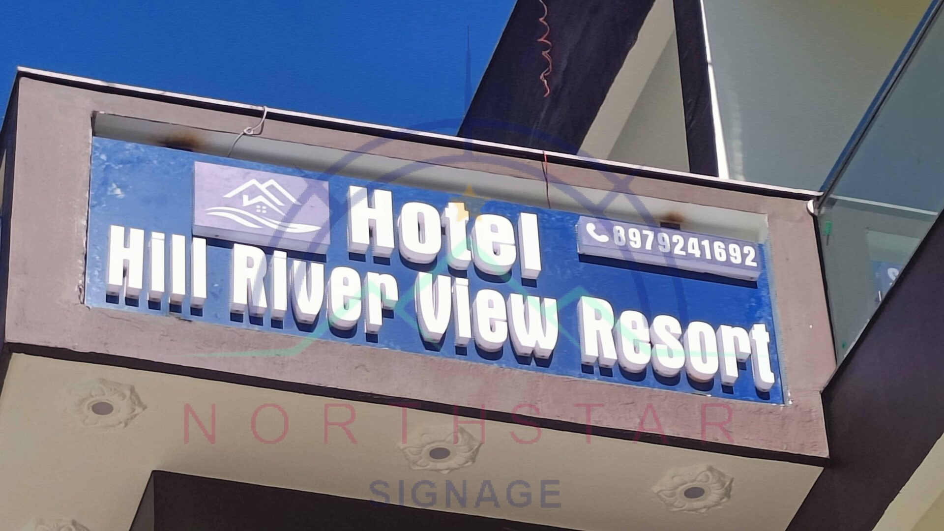 Hotel-Akash-SS-Signage